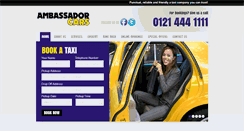 Desktop Screenshot of ambassadorcars.co.uk